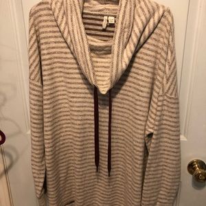 Cowl Neck Sweatshirt